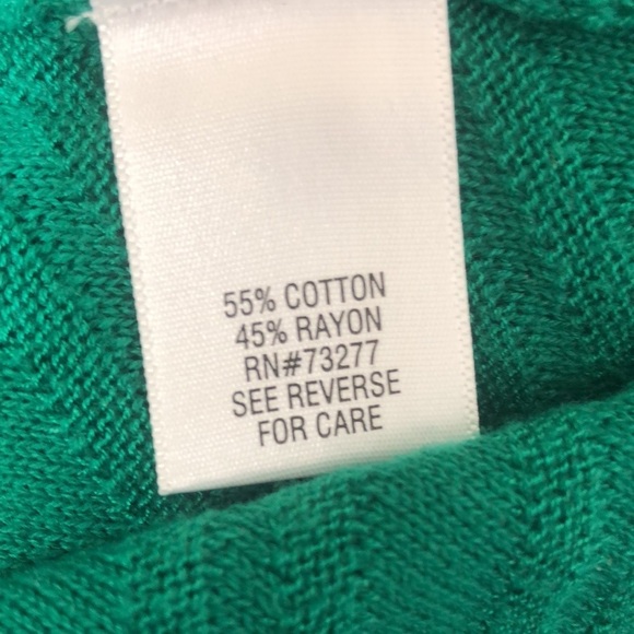 Dana Buchman green sweater - Picture 8 of 9